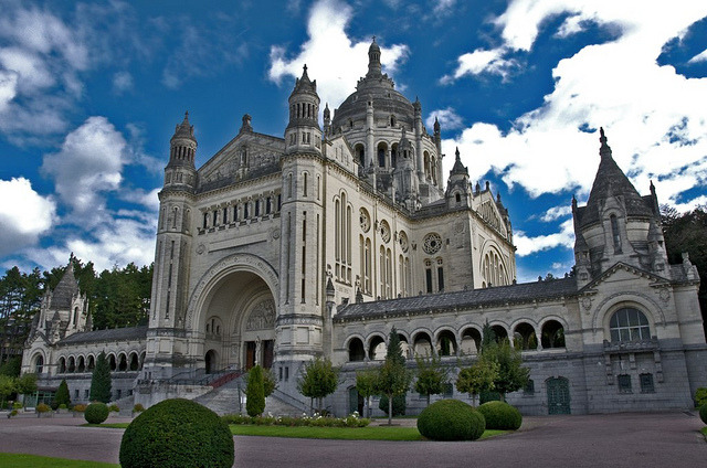 by FotoTinaD300 on Flickr.Basilica of Saint Therese, Lisieux - Lower Normandy, France.