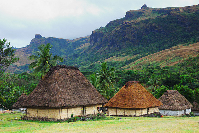 by Larry He on Flickr.The picturesque village of Navala - Viti Levu Island, Fiji.