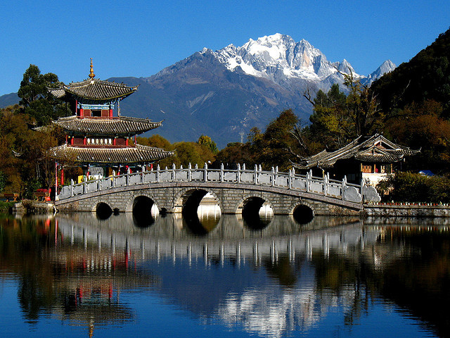 by CW Ye on Flickr.Heilong Tan Park in Lijiang, China.