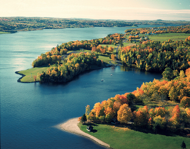 by New Brunswick Tourism on Flickr.Saint John River Valley in New Brunswick, Canada.