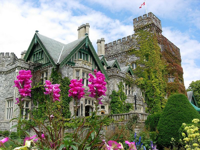 Hatley Castle in Victoria, British Columbia, Canada