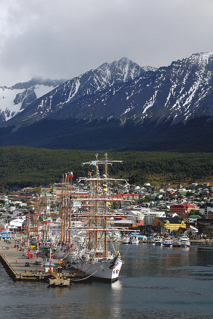 The southernmost town of the planet, Ushuaia, Argentina