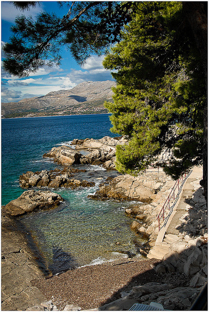 Dalmatian coast near Cavtat, Croatia