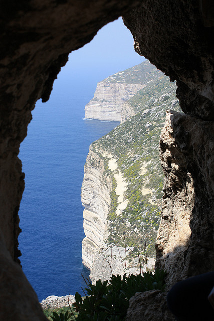 Spectacular view at Dingli Cliffs, Malta