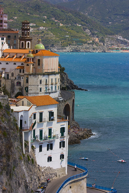 A bend to Atrani, Amalfi Coast, Italy