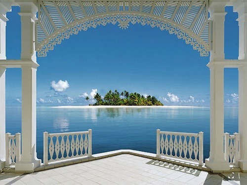 Framed Island, The Bahamas