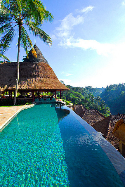 Pool at Viceroy Hotel in Bali, Indonesia