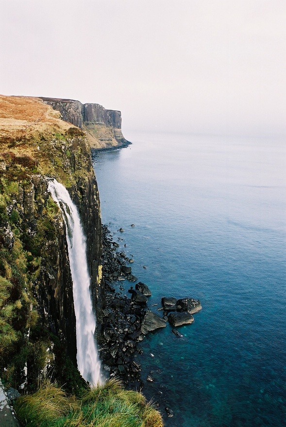 Kilt Rock Waterfall, Isle of Skye, Scotland