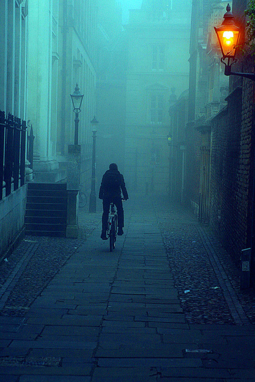 Foggy Morning, Cambridge, England