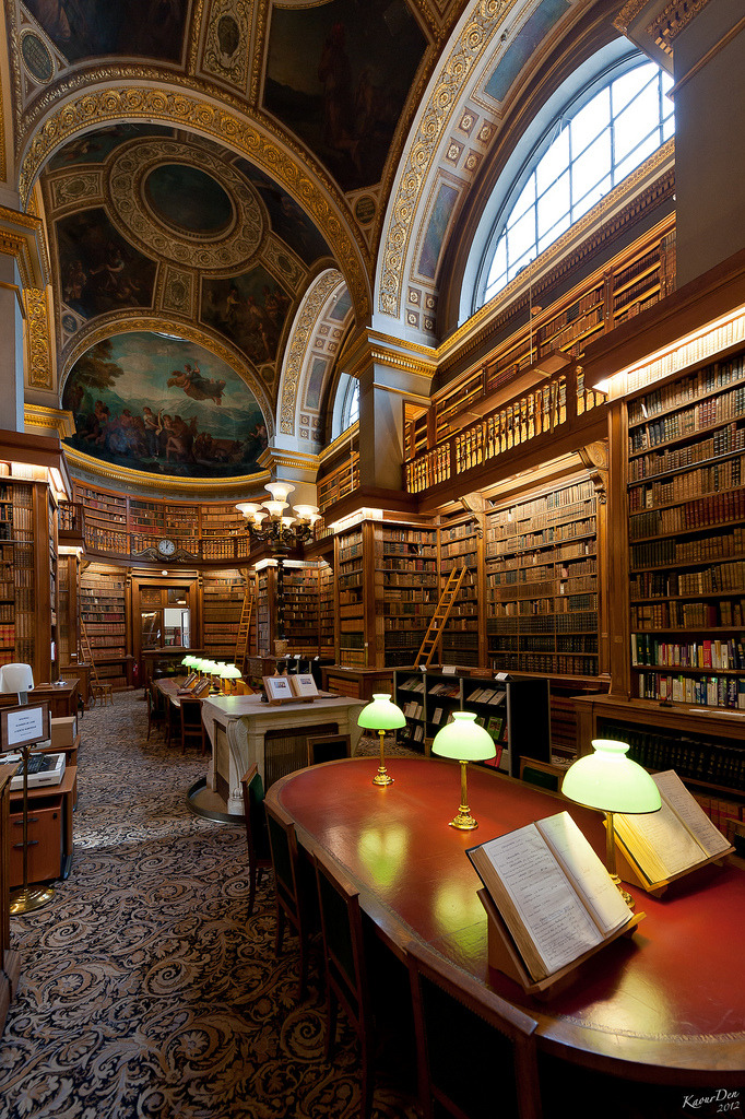 Library, Paris, France