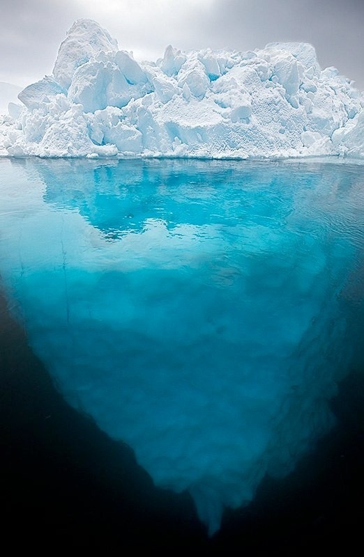 Split-View Iceberg, Greenland