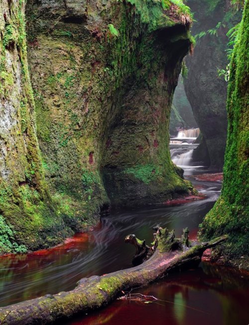 Mossy Canyon, Finnich Glen, Killearn, Scotland
