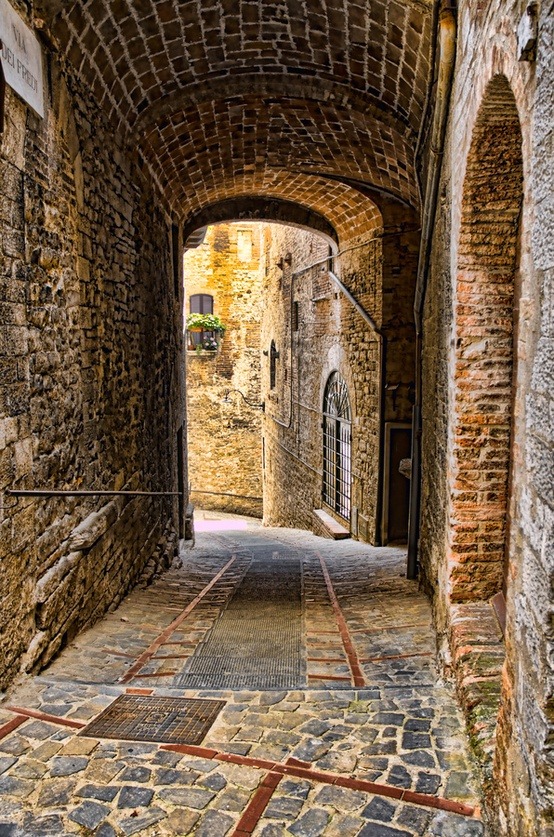 Ancient Passage, Todi, Umbria, Italy