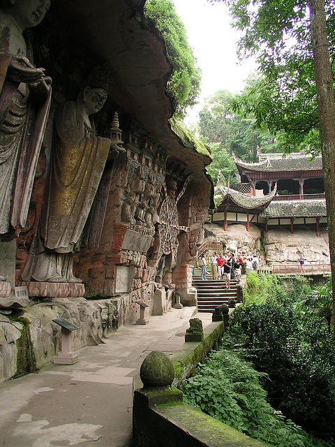 Dazu Rock Carvings, a Unesco World Heritage Site near Chongqing, China