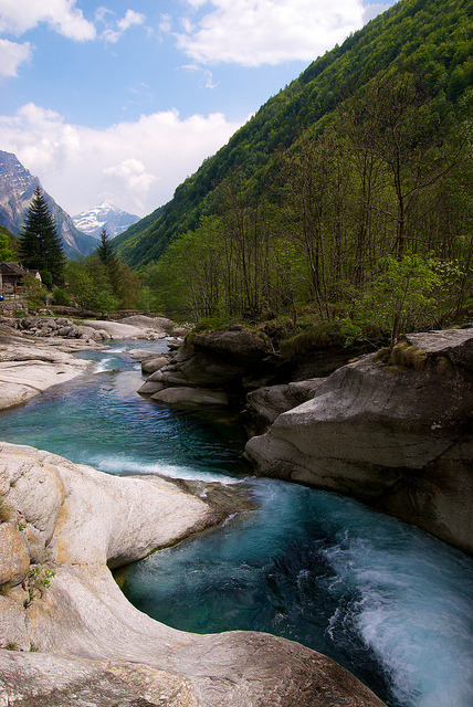 Val d'Osura in Ticino Canton, Switzerland