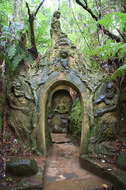 William Ricketts Sanctuary in Mount Dandenong, Australia