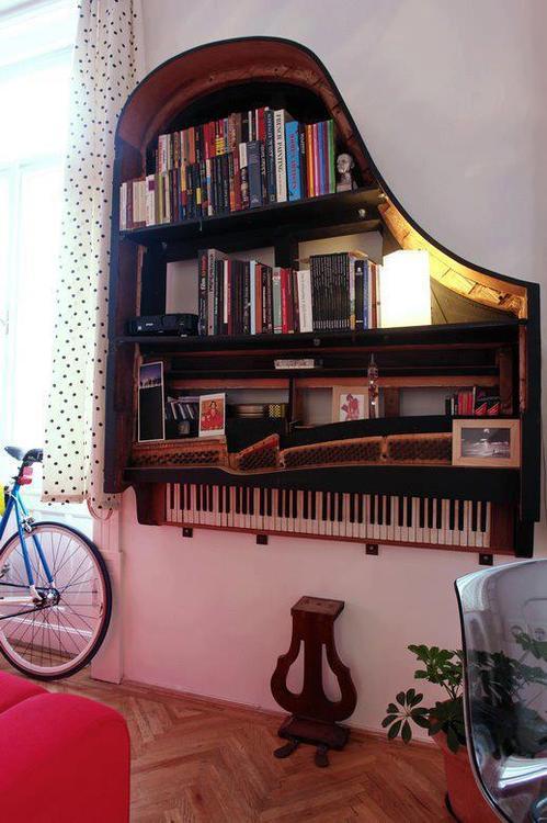 Piano Bookcase, Los Angeles, California