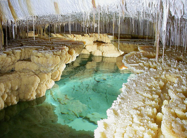 Pas de Vallgornera Cave in Mallorca Island, Spain