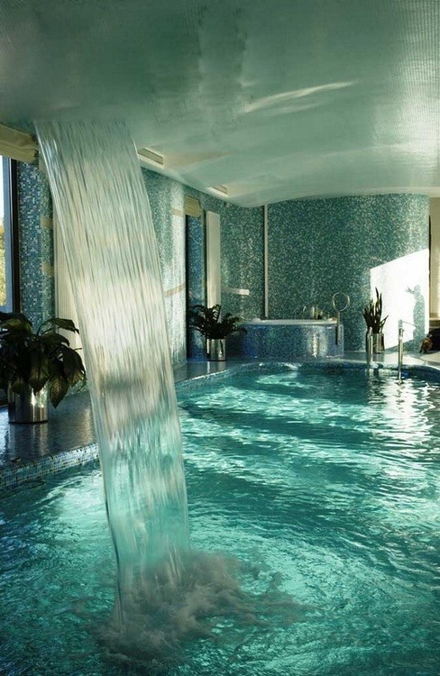 Indoor Waterfall, Moscow, Russia