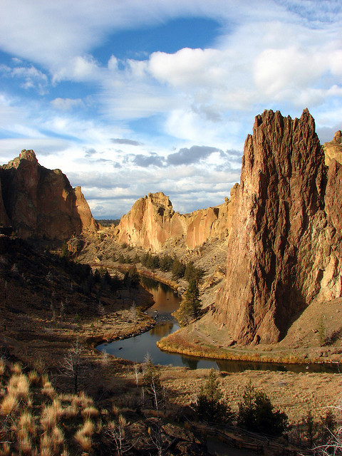Smith Rock State Park in Oregon, USA