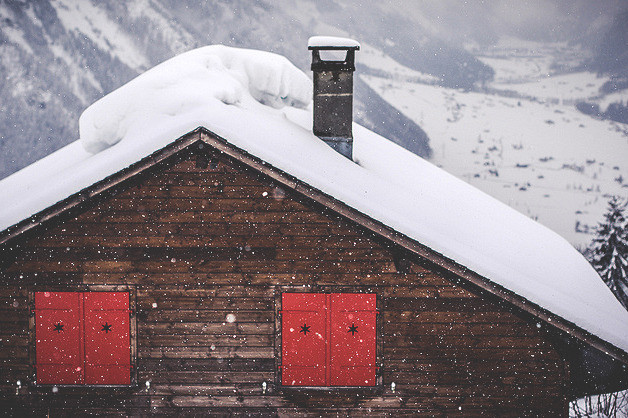 Winter landscapes of Switzerland