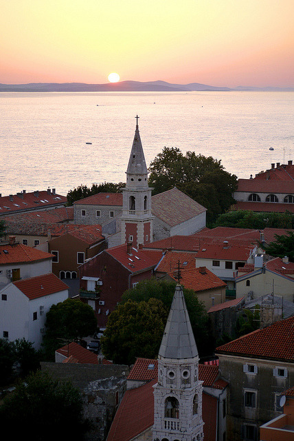 Sunset on the Adriatic, Zadar / Croatia