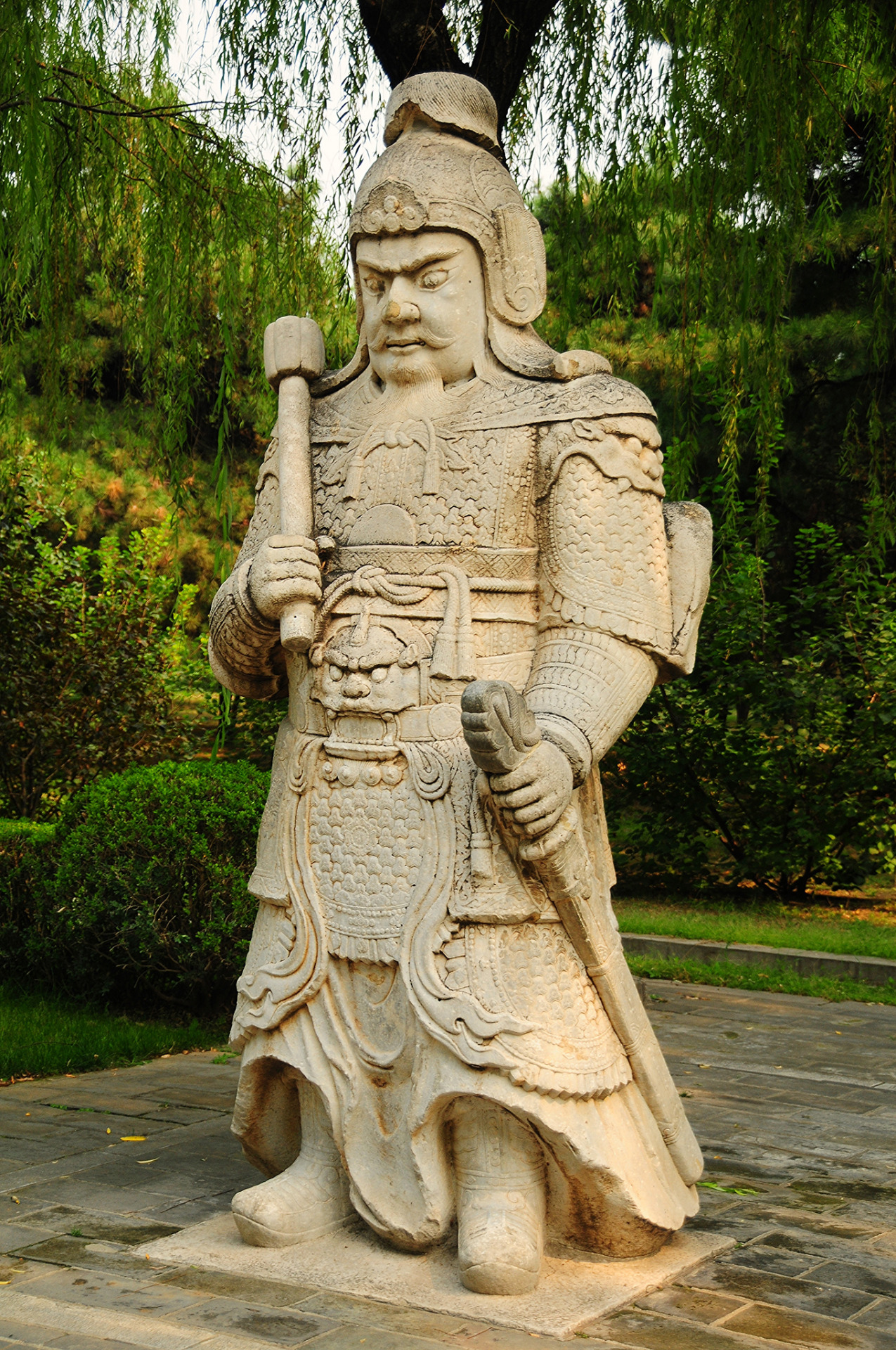 Ming tombs guardian near Beijing / China